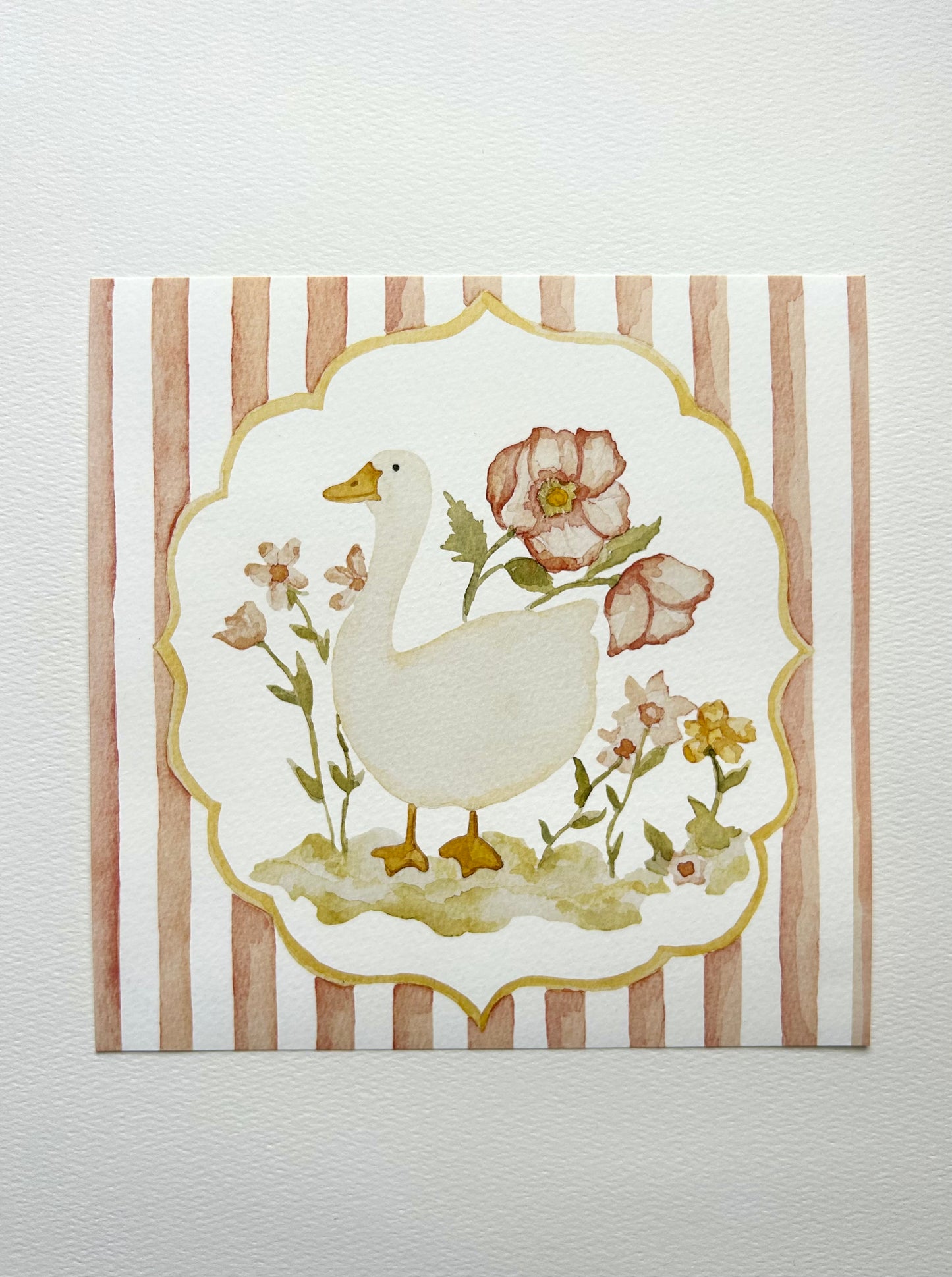 'Little Duck' Watercolour Print