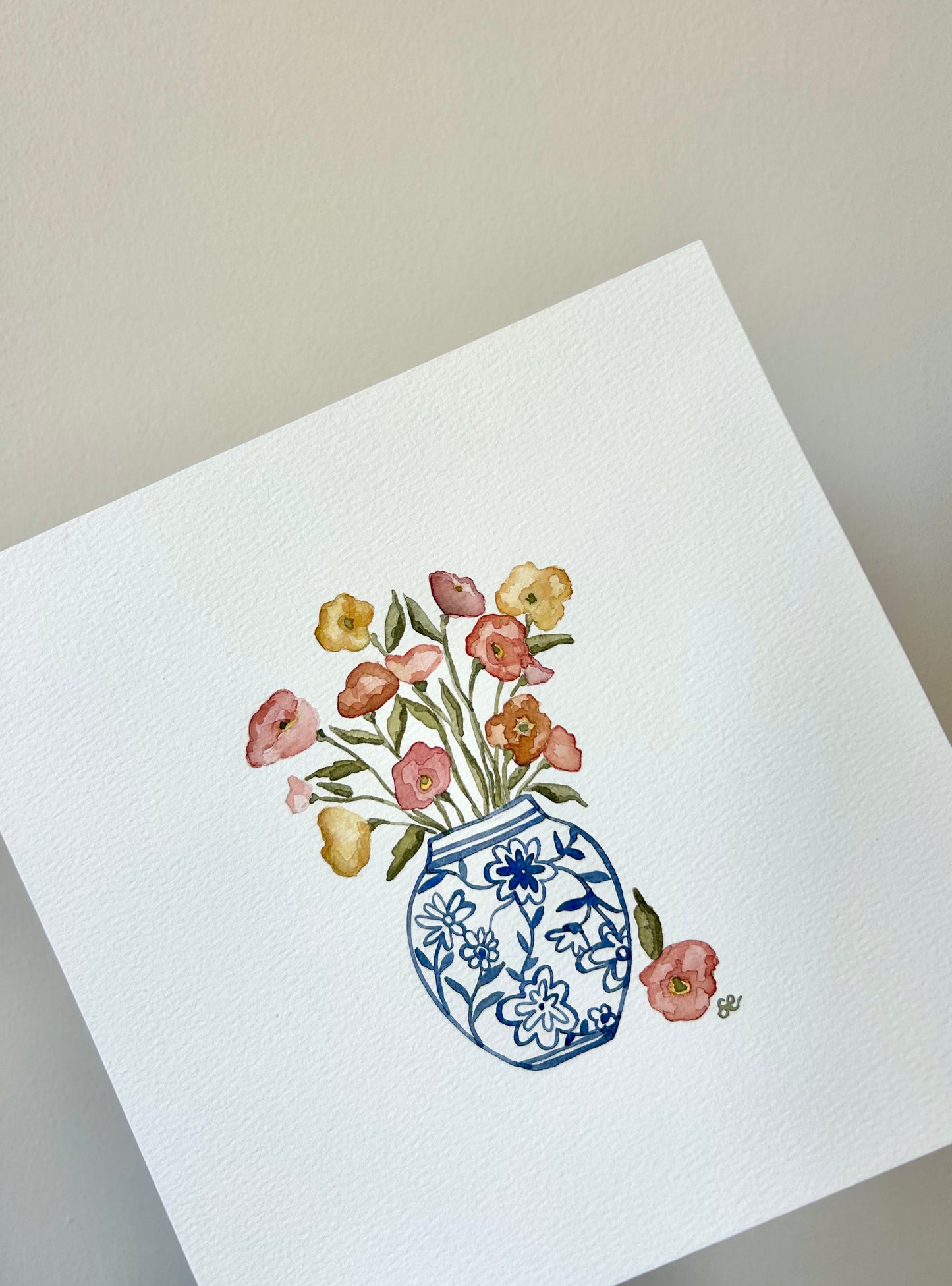 ‘Morning Delight’ Watercolour