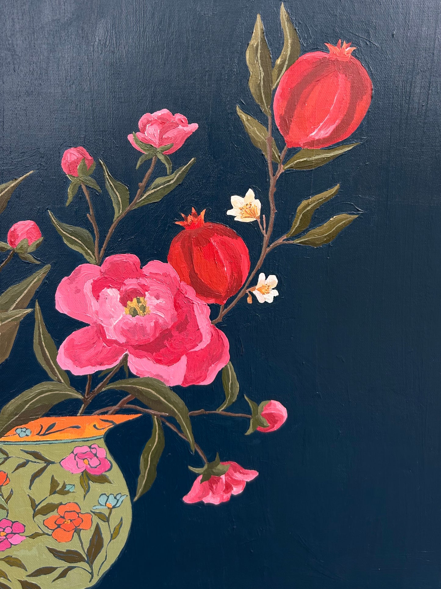 'Peonies + Pomegranates'