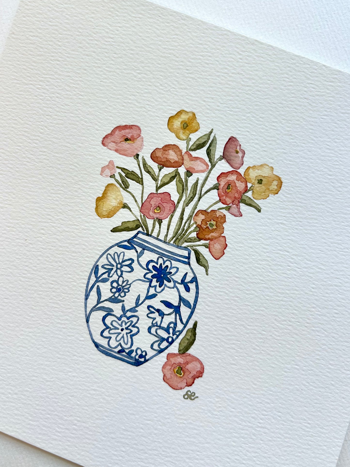 ‘Morning Delight’ Watercolour