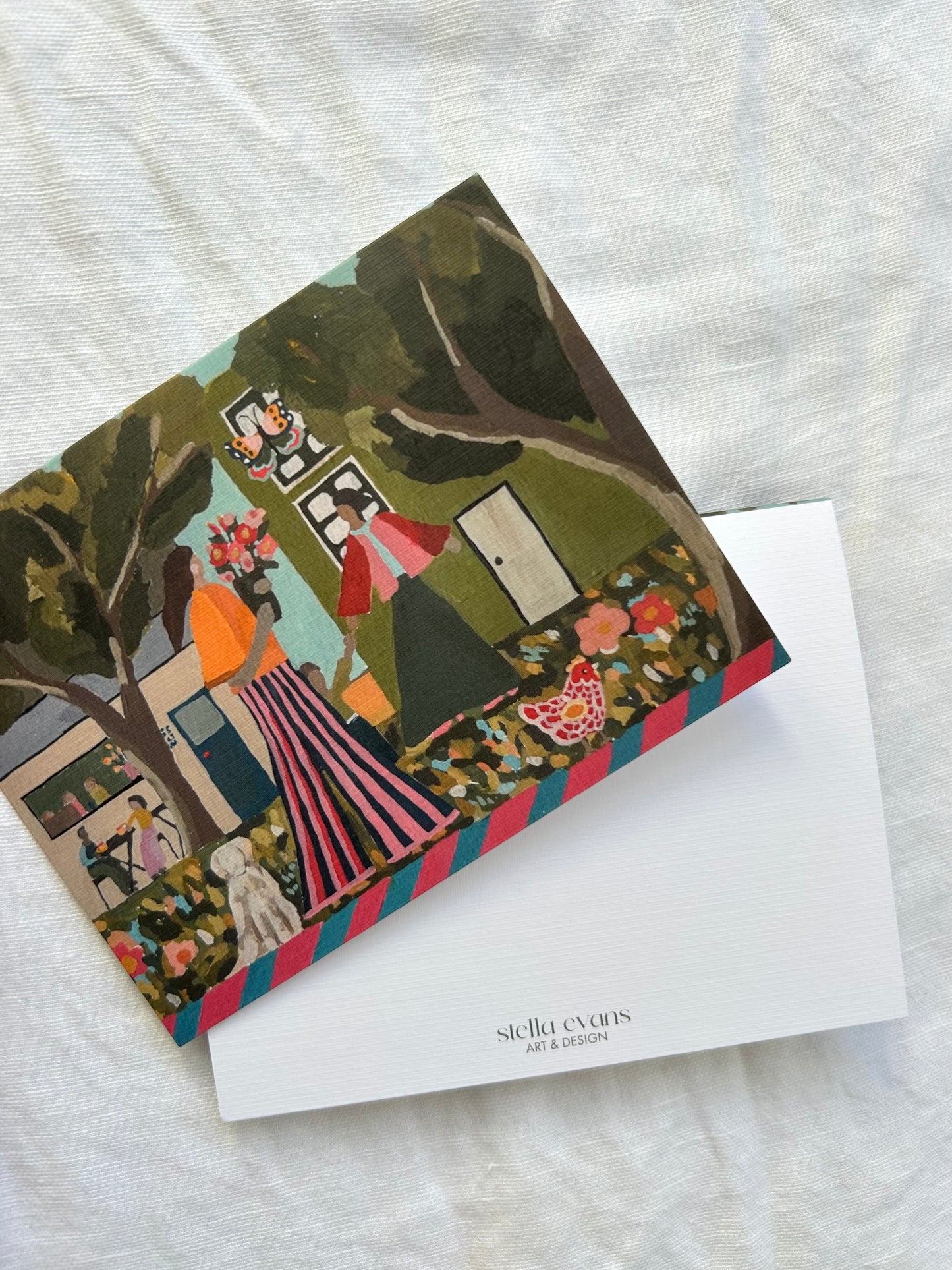 'Coffee & Flowers' Card Pack