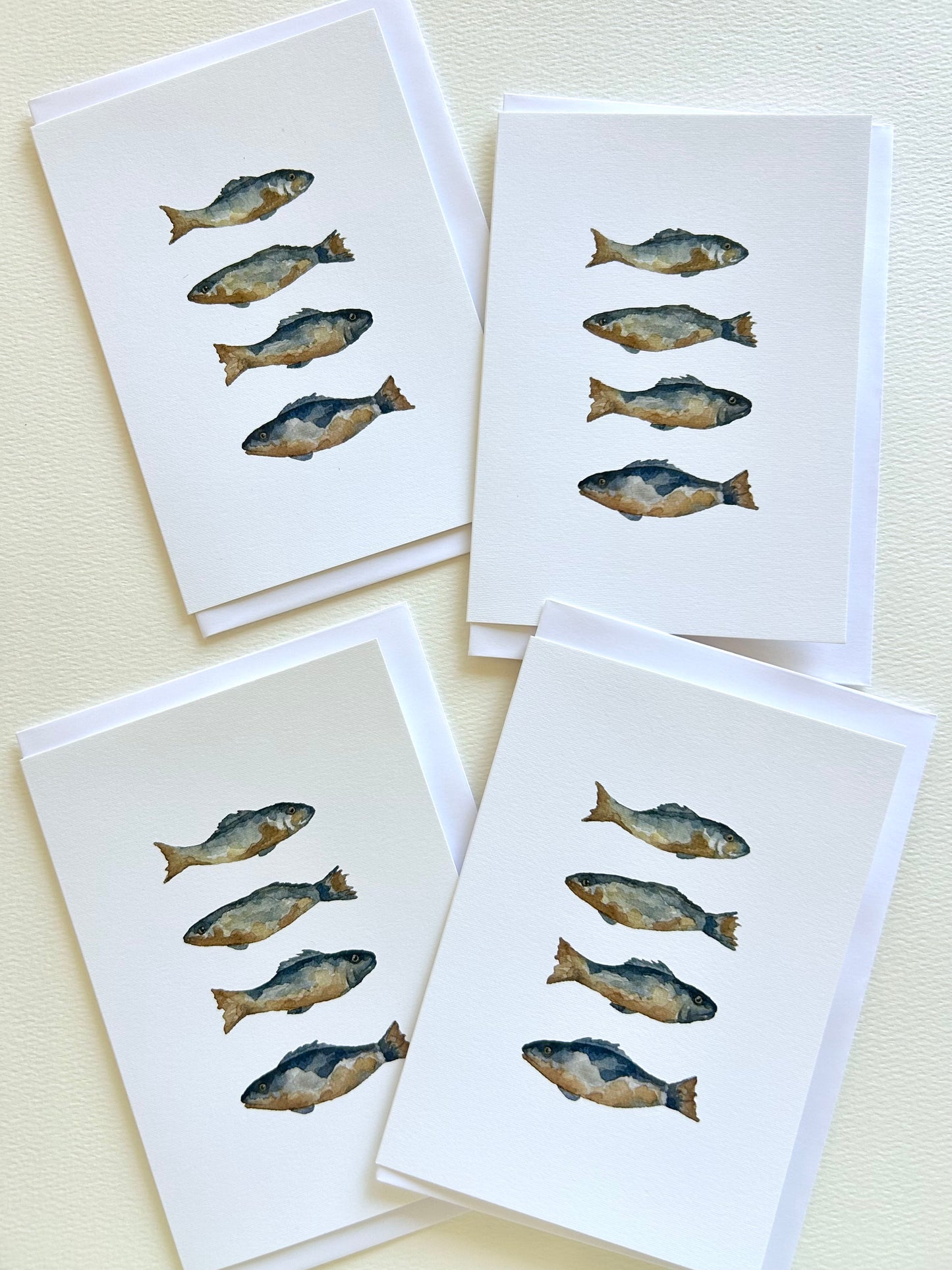 ‘Four Fish’ Card Pack