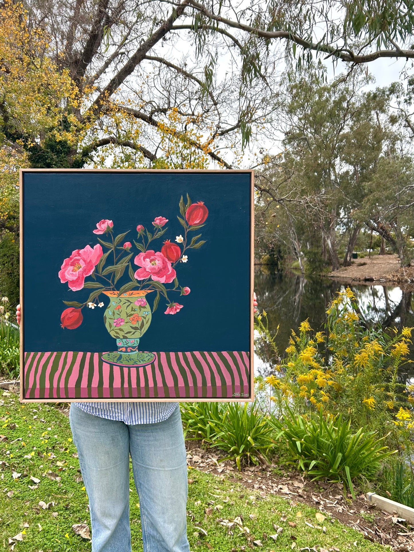 'Peonies + Pomegranates'
