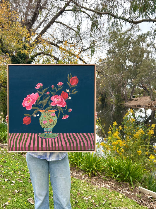 'Peonies + Pomegranates'