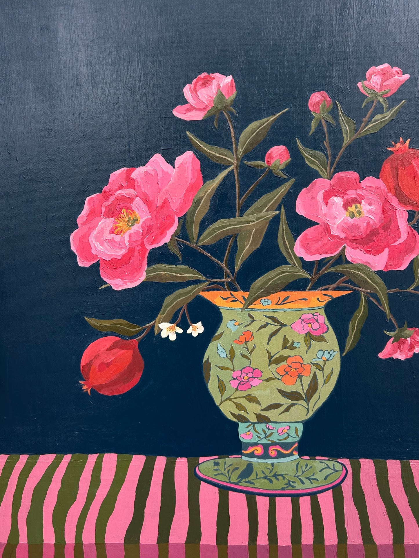 'Peonies + Pomegranates'