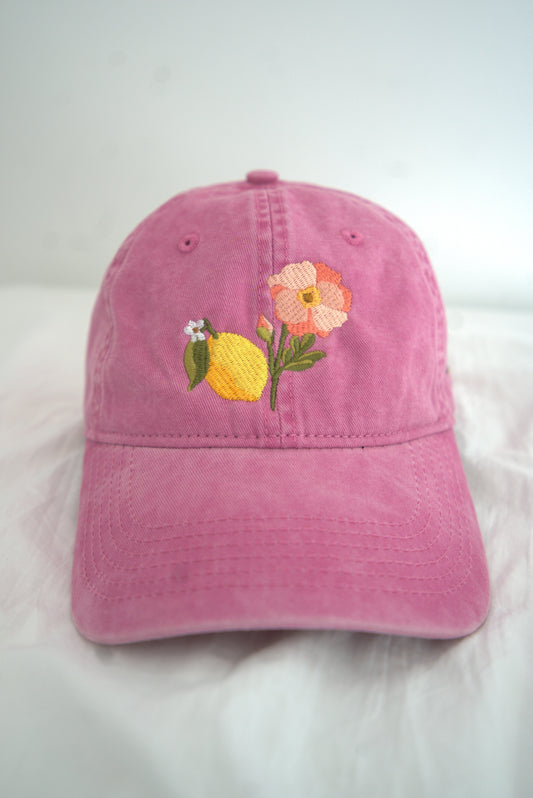 'Hello Flower' Cap