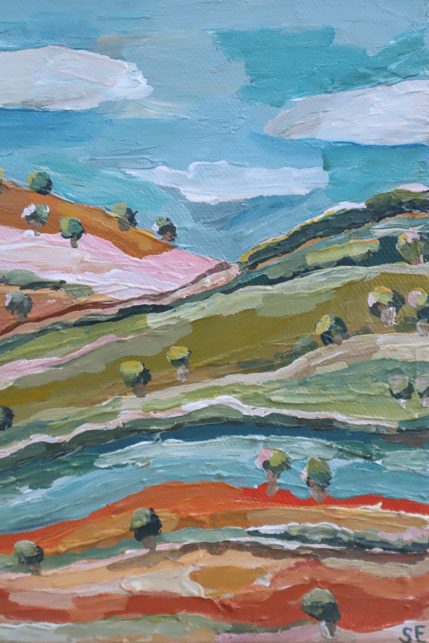 'Pink Landscape l'